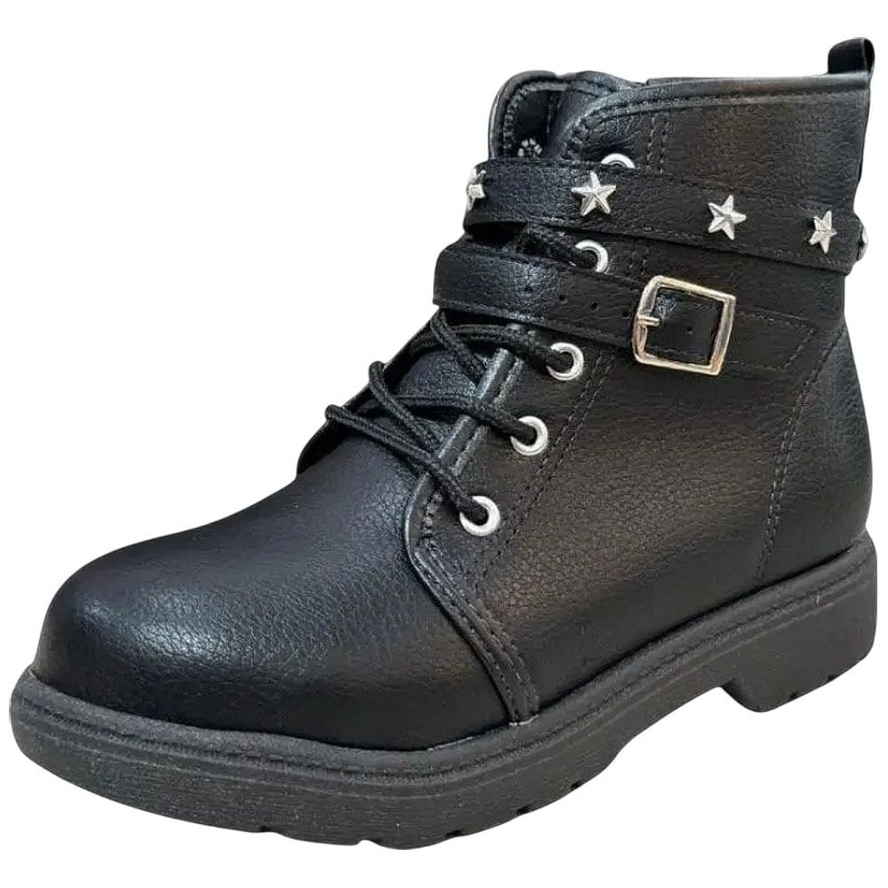 Bota Infantil Menina Moderno Estrelas Brilhantes Molekinha