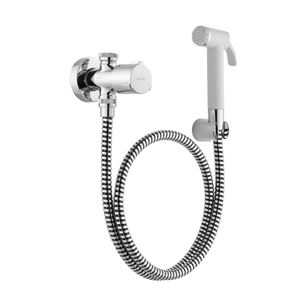 Ducha Higiênica Docol Riva 90004546006 com Registro e Derivação Cromada