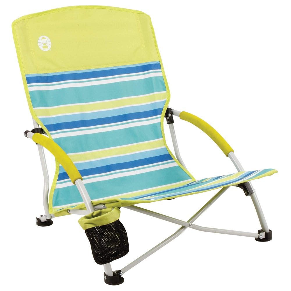Cadeira de praia Coleman Utopia Breeze, leve, portátil, 250 libras