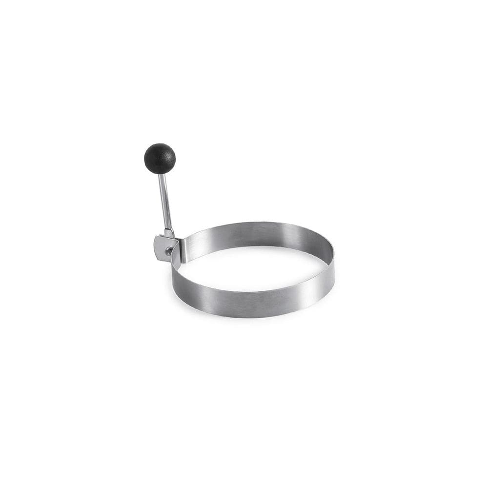 Molde para Ovo Frito Redondo Forma Aço Inox Lanchonete 8,5cm