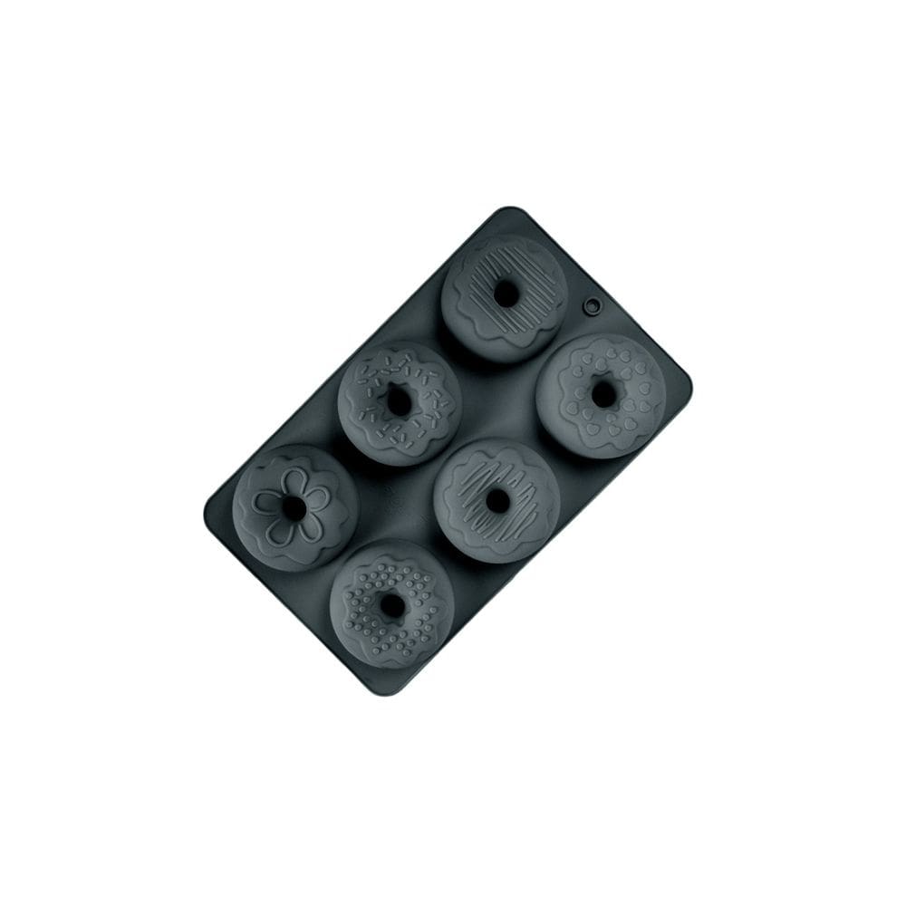 Forma de Silicone Donuts Rosquinha Bolo Forno Antiaderente