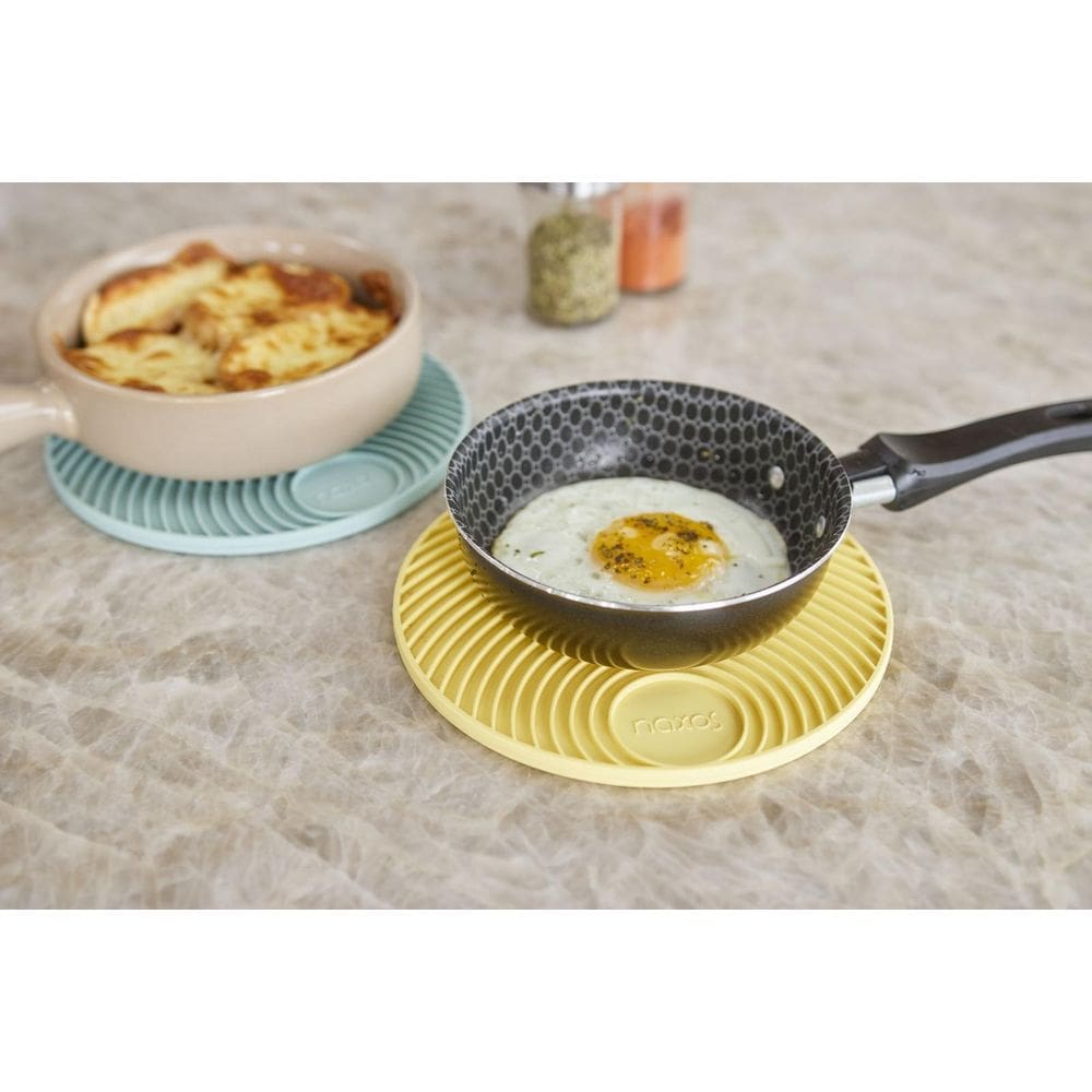 Apoio Descanso De Panela Silicone Protetor Redondo Kit 4