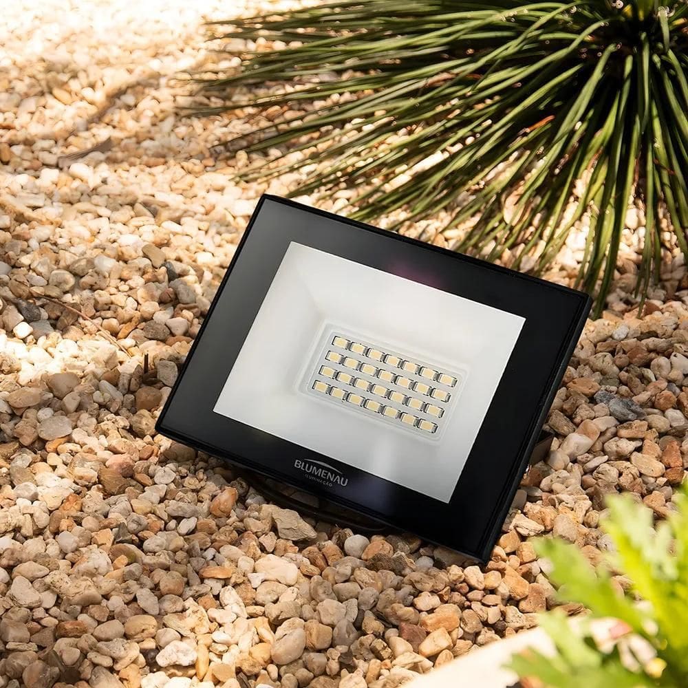10X Refletor De Led Ip65 30W Area Externa Blumenau 78306000