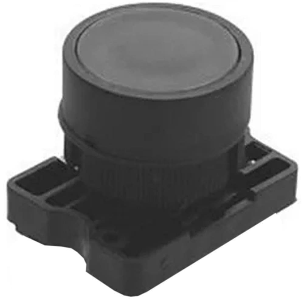 Botão à Impulsão Normal Preto - Slprn8 - Steck Bot.impul Normal Pt Slprn8 Steck