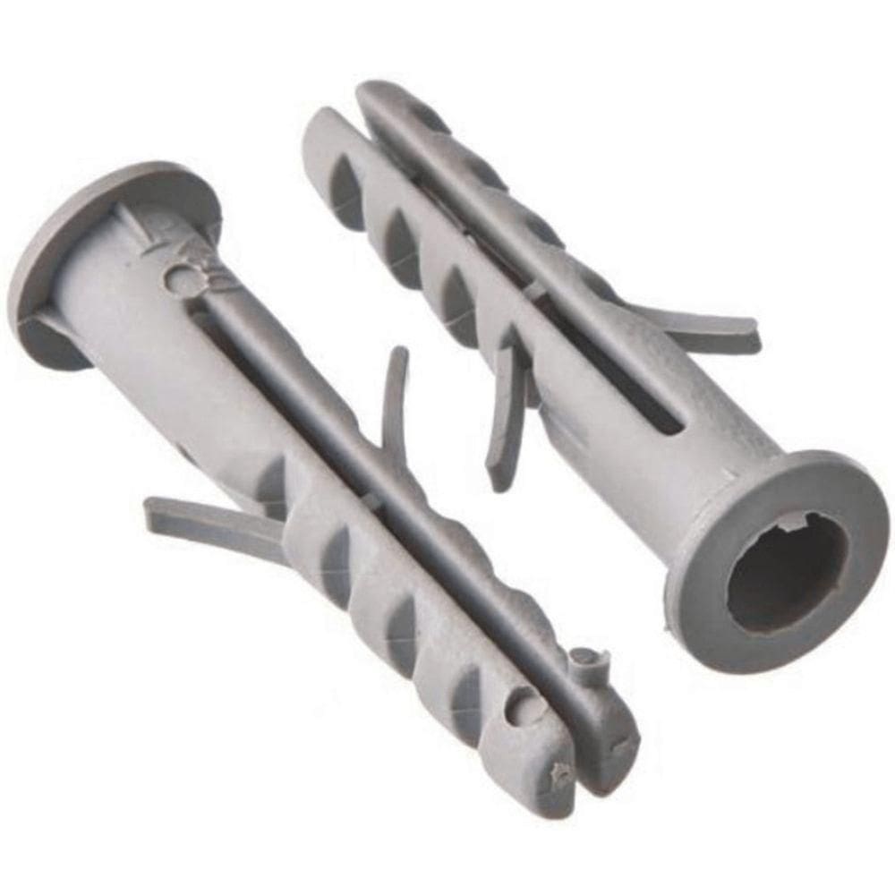 Bucha Nylon 6mm Com Anel Com 500 Peças - Buc422 - Fox Mix Bucha Nylon 6mm C-anel C-500pcs Fox Mix Buc422-1