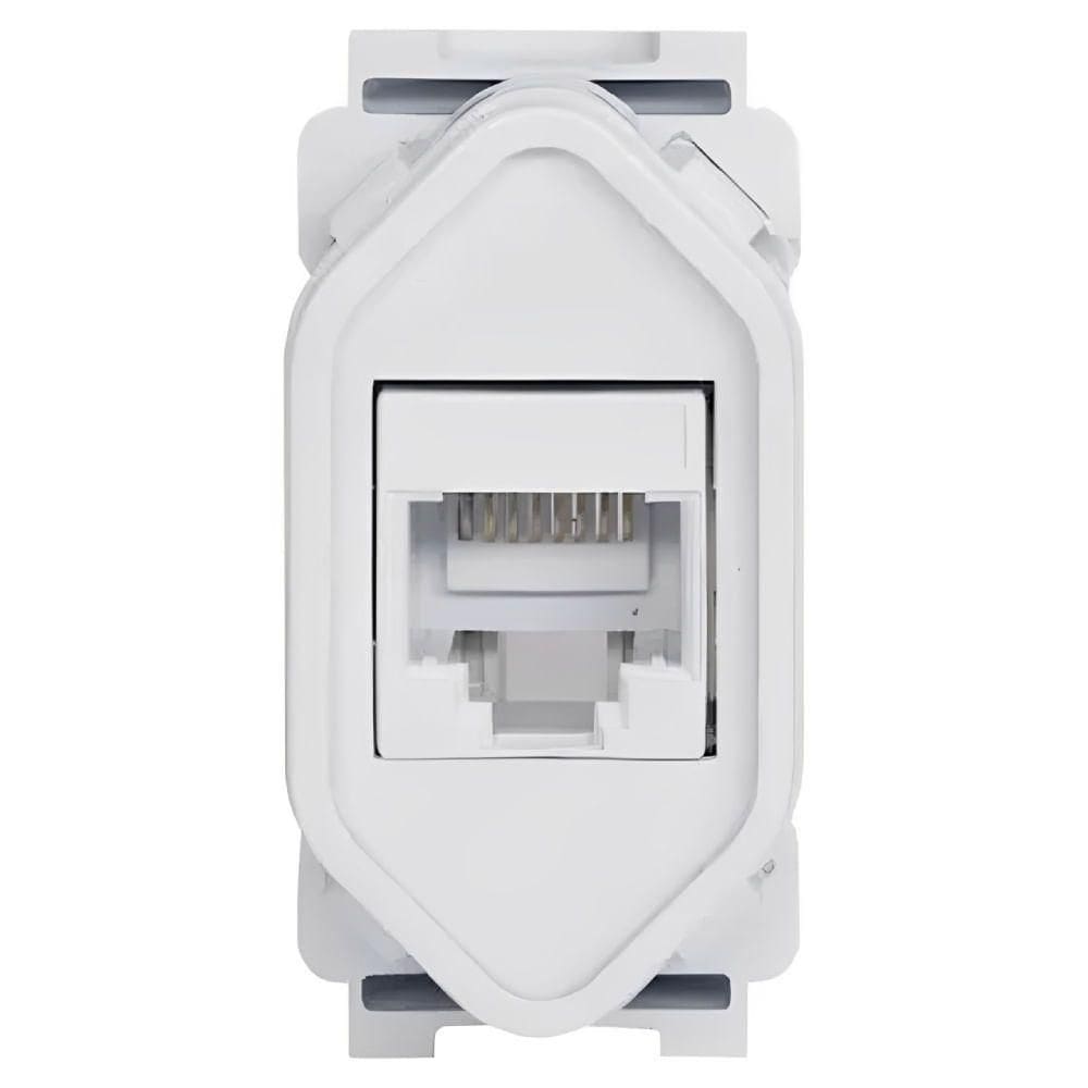 Módulo Tomada Rj45 Branco - Rvb-1200-5 - Ravenna