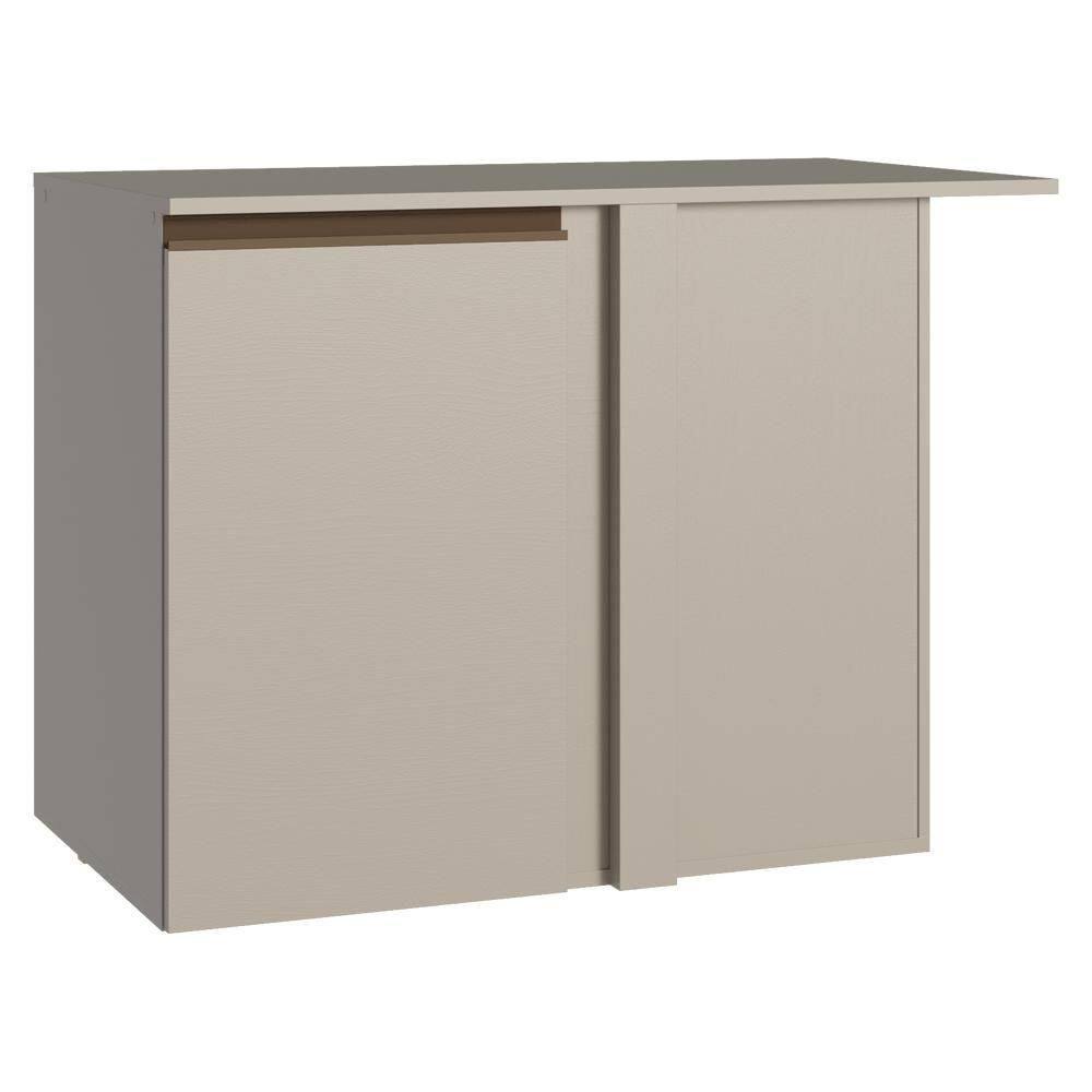 Balcão De Canto 1 Porta Suspenso Nice Madesa Crema