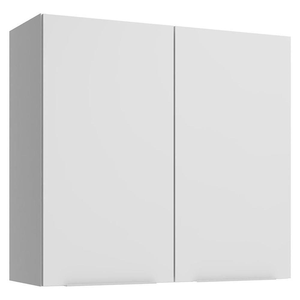 Armário Aéreo Para Quarto 70 Cm 2 Portas Branco Neo Madesa