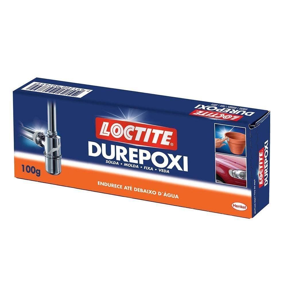 Durepoxi Seca Em 2h Com 100 Gramas - 1621094 - Loctite Durepoxi Seca Em 2h C-100gr Alba Quimica