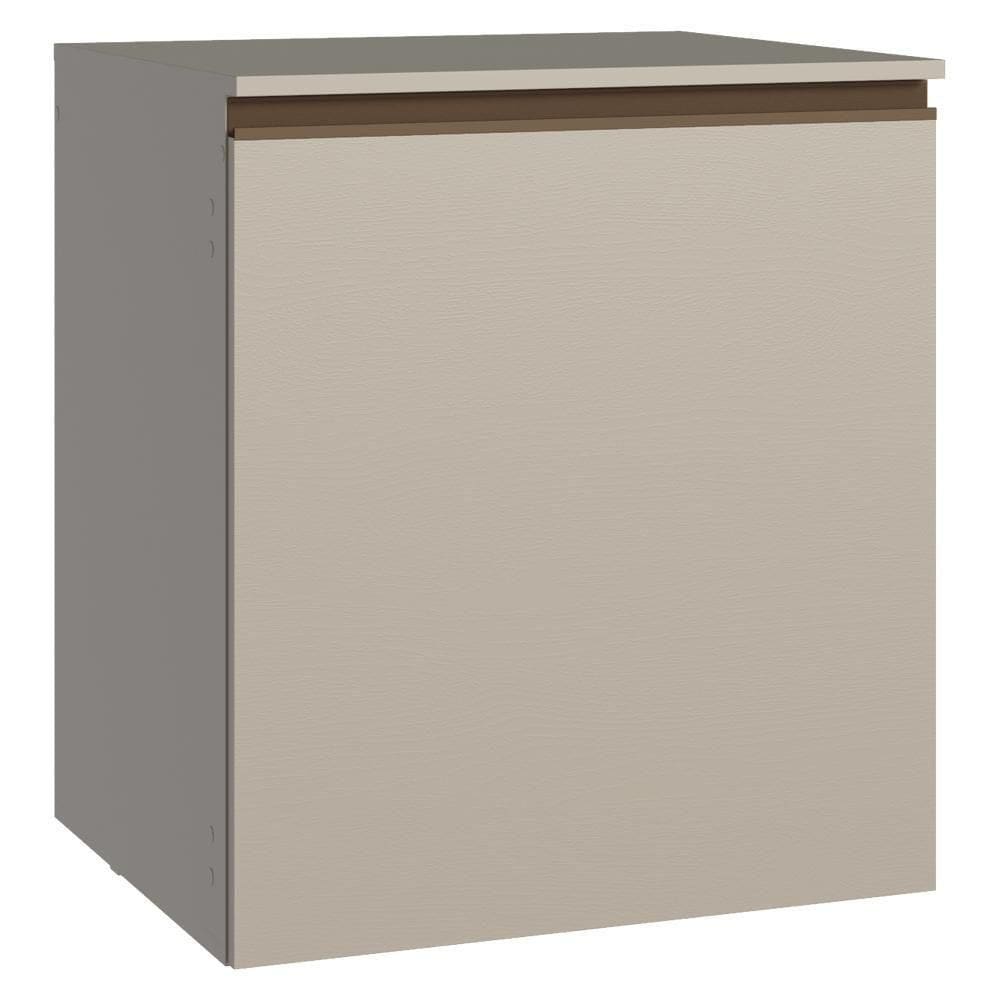 Balcão De Cozinha 60 Cm 1 Porta Suspenso Nice Madesa Crema