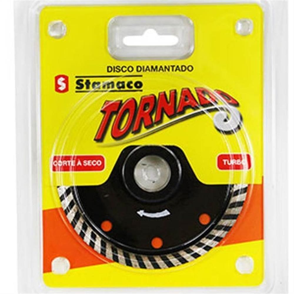 Disco Diamantado Tornado Turbo 110mm - 4608 - Stamaco Disco Diam.tornado Turbo 110mm Stamaco 460.8