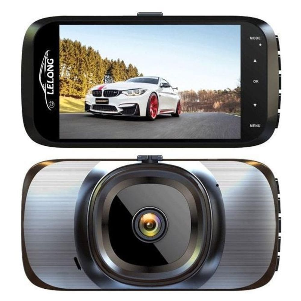 Filmadora Veicular Carro Câmera Interna Frontal Full Hd 6812