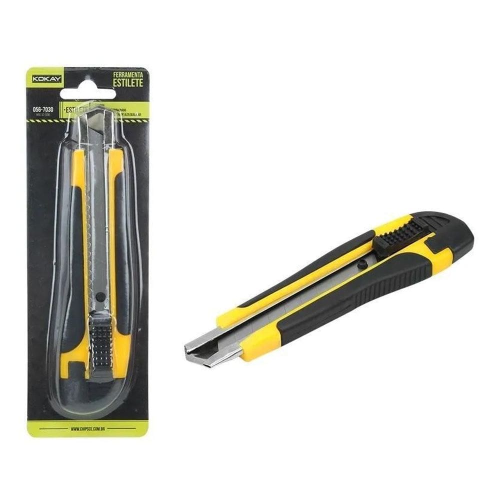 Estilete Emborrachado Profissional Kokay