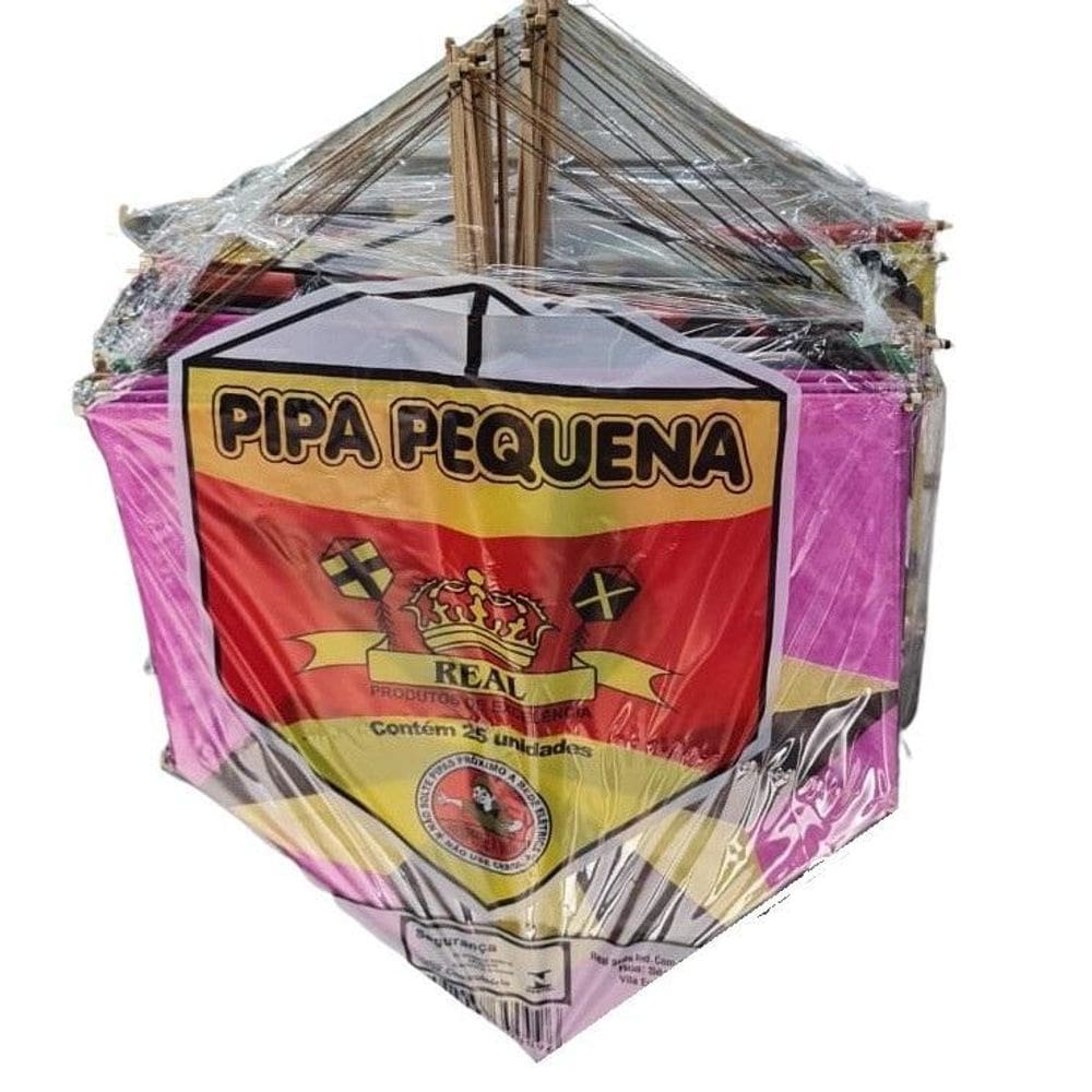 Pipas De Seda Pequenas Kit Com 25-