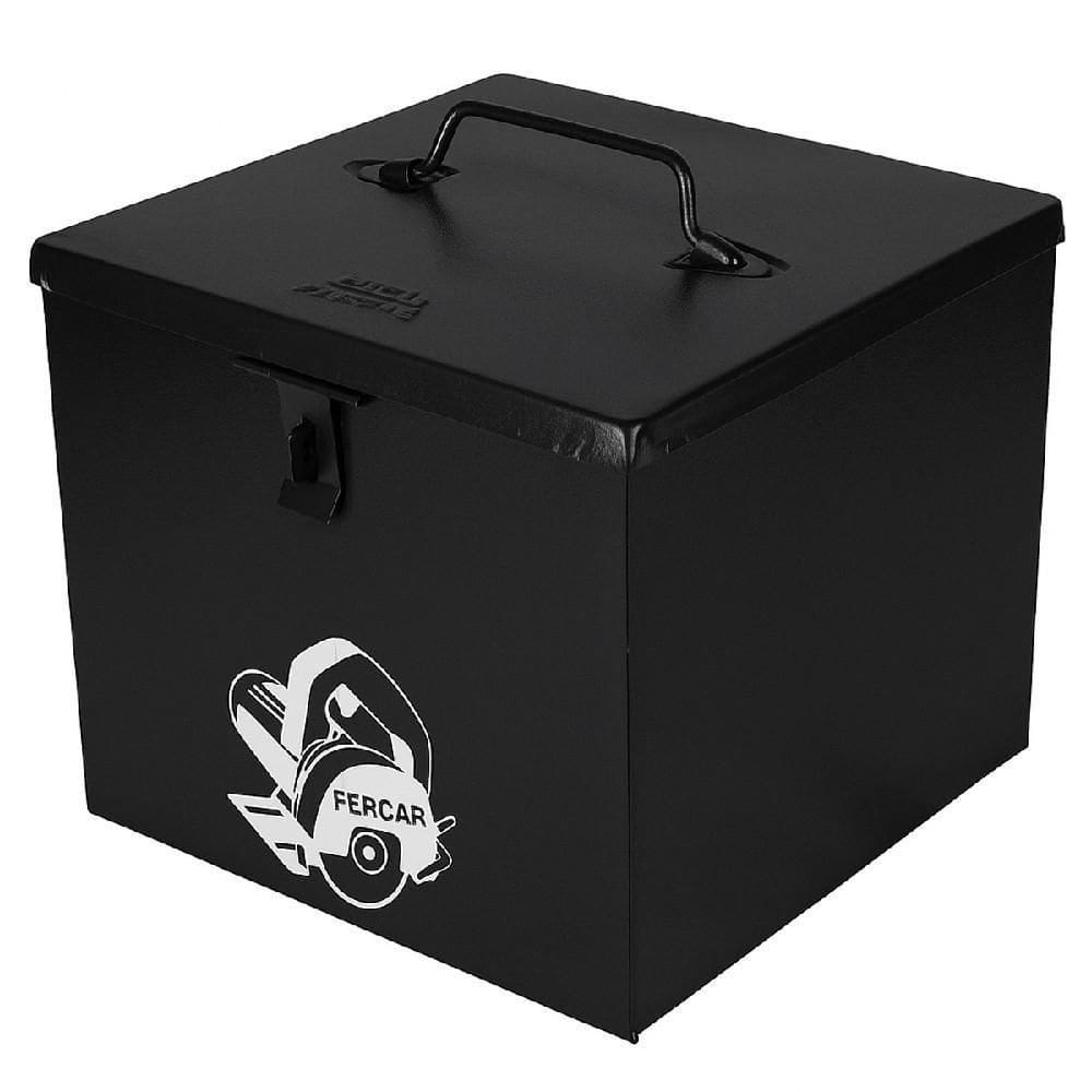 Caixa De Ferramentas Baú De Metal Serra Mármore - Fercar