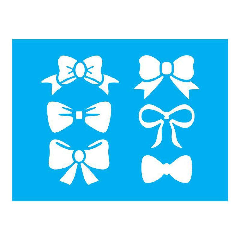 Stencil Tamako Laços - 15X20Cm - Ref A3204