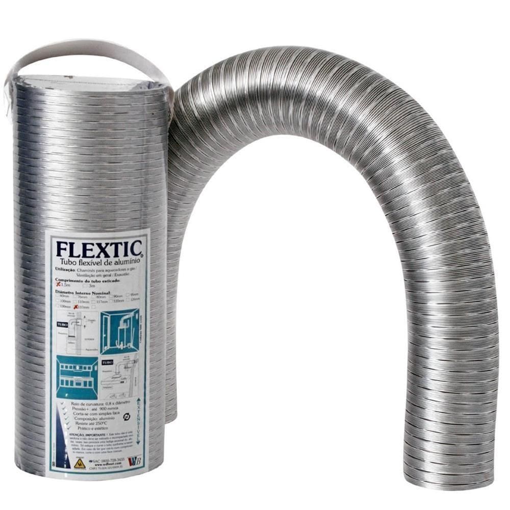 Tubo Flextic 1,5 Metro 80mm - Westaflex Tubo Flextic 1,5mt Diametro De 80 Westaf Westaflex