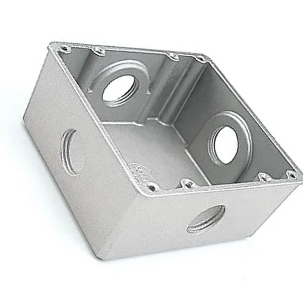 Caixa Para Piso 4x4 Baixa Com 1 Polegada - 56120023 - Tramontina Caixa P-piso 4x4 R.1” Baixo Tramontina 56120-023