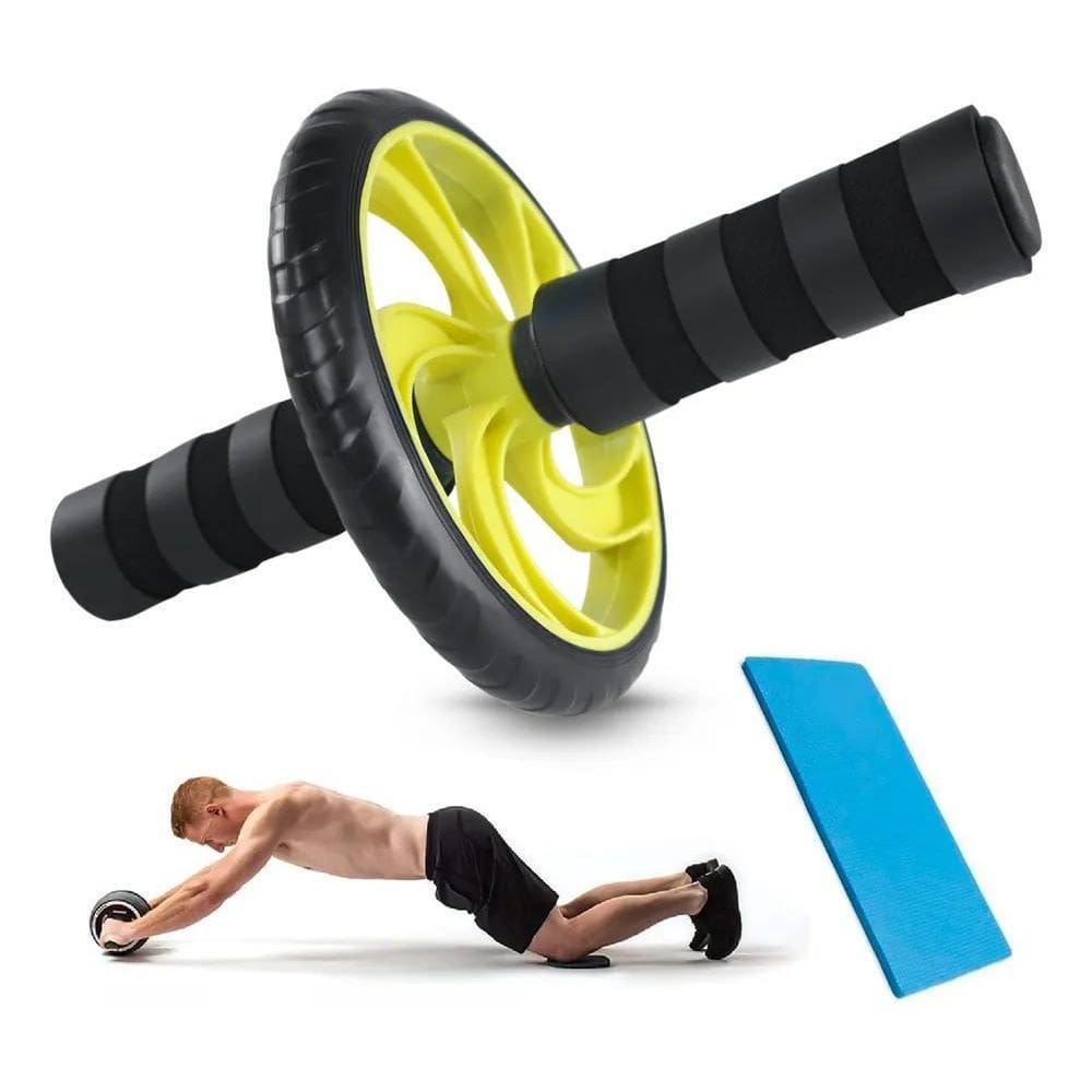 10X Rolinho Abdominal Aparelho Lombar Treino Academia Exerc