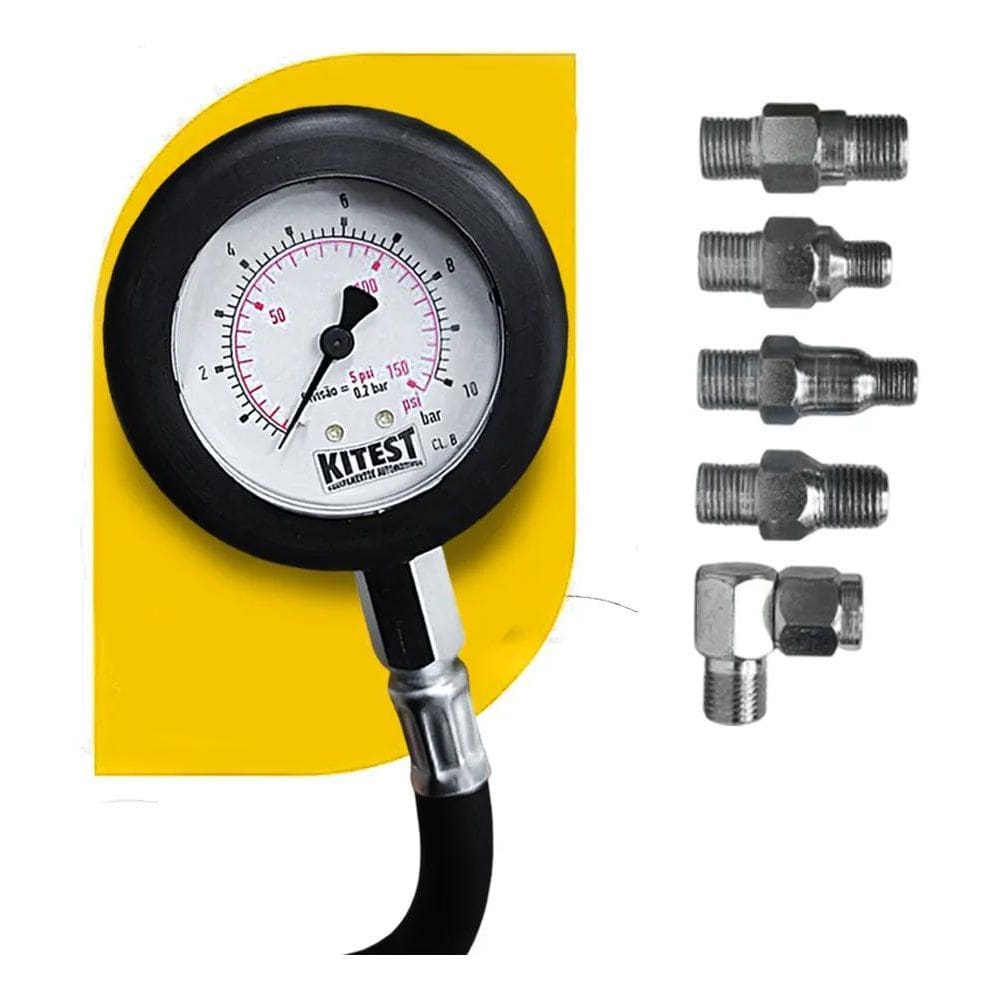10X Relógio Medidor Testar Medir Pressão De Óleo Do Motor K