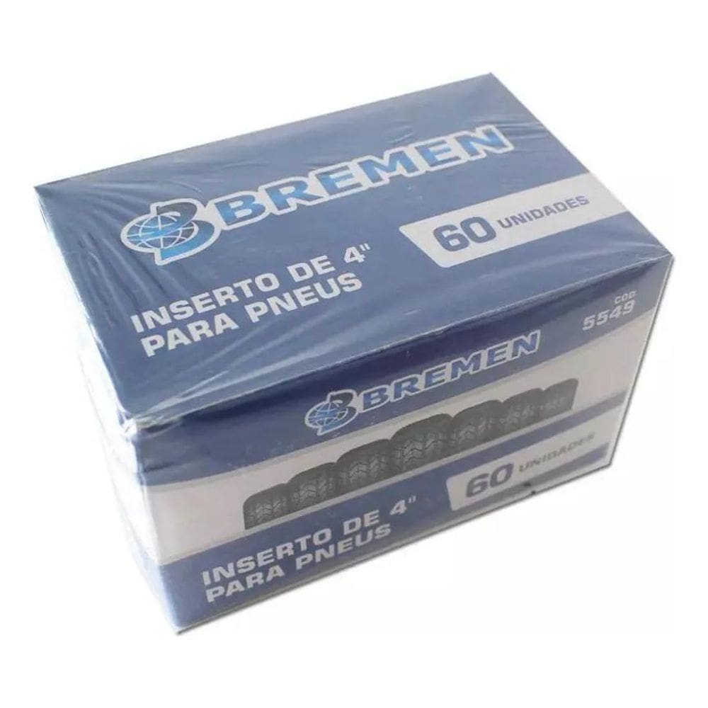 10X Reparo De Pneus Sem Câmara 60 Peças Macarrão Refil - Br