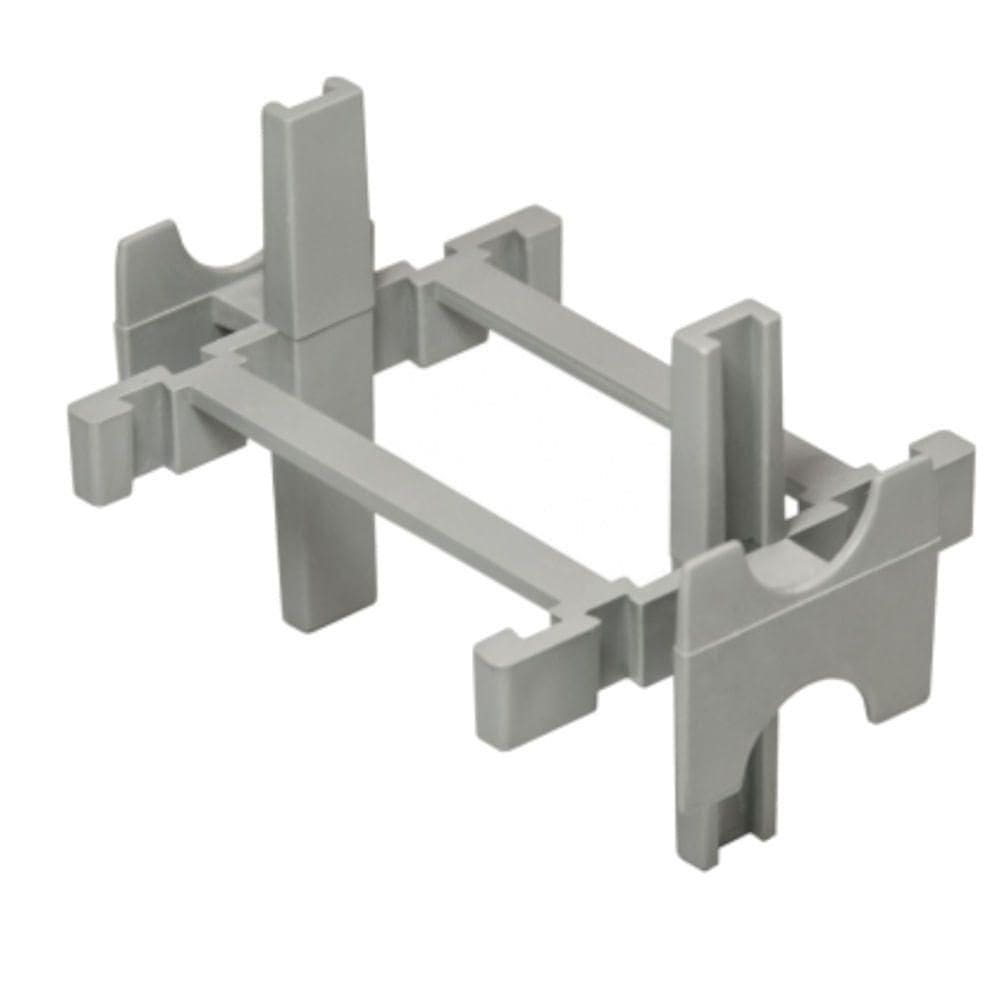 Espaçador Para Bloco De Vidro Com 10 Peças Cinza - 60535 - Cortag