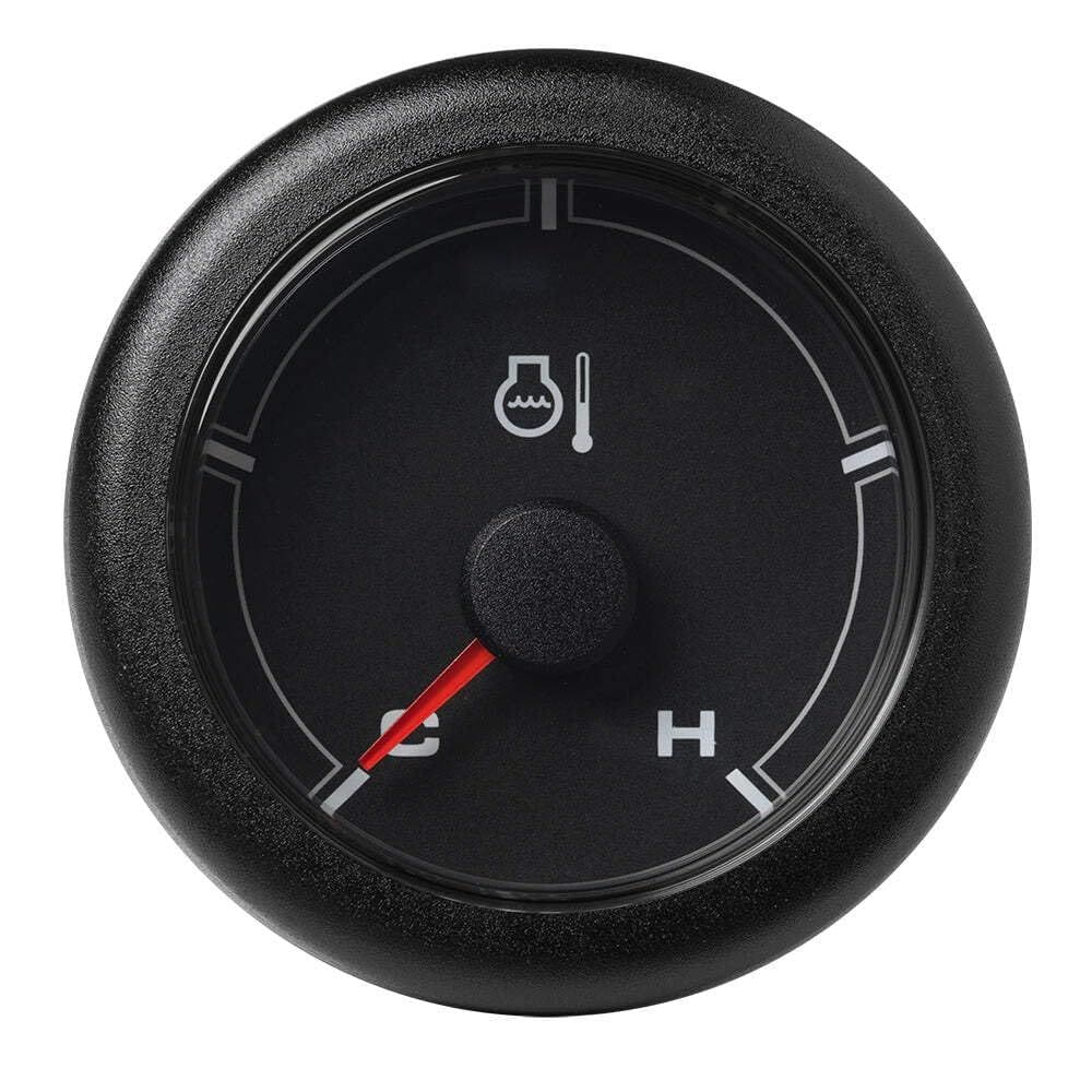 Medidor de temperatura do líquido de refrigeração VDO Veratron 52 mm de navegação preto