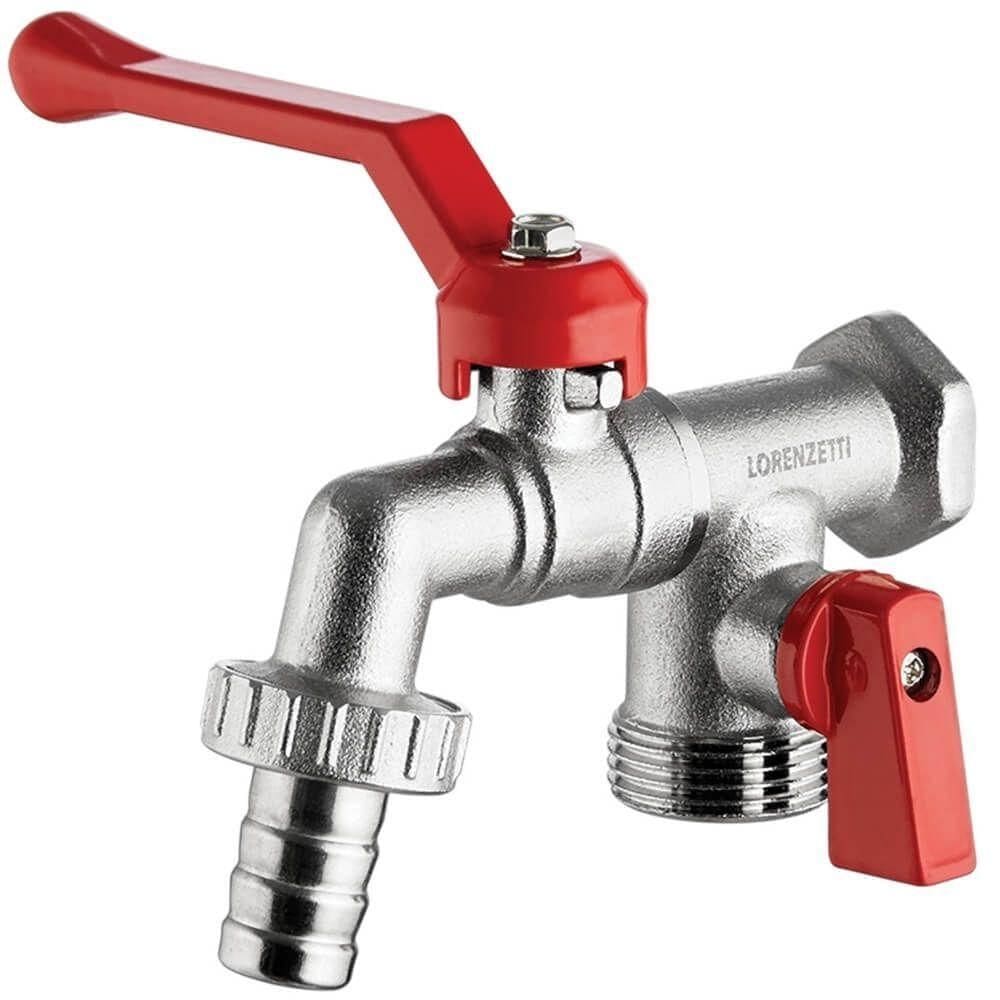 Torneira De Esfera Para Máquina De Lavar Dn15-20 1131 C12 - 7048502 - Lorenzetti