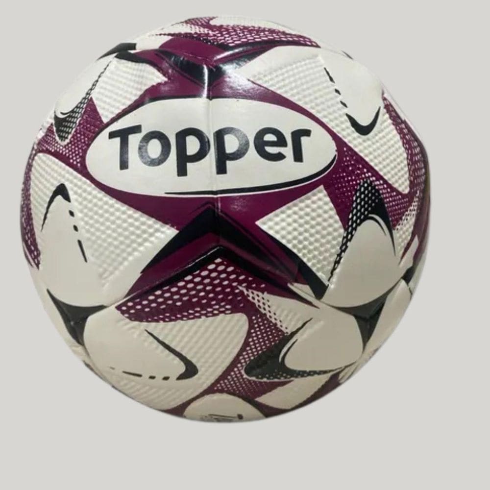 Bola Topper Slick Colorfull Society Branco Lilás
