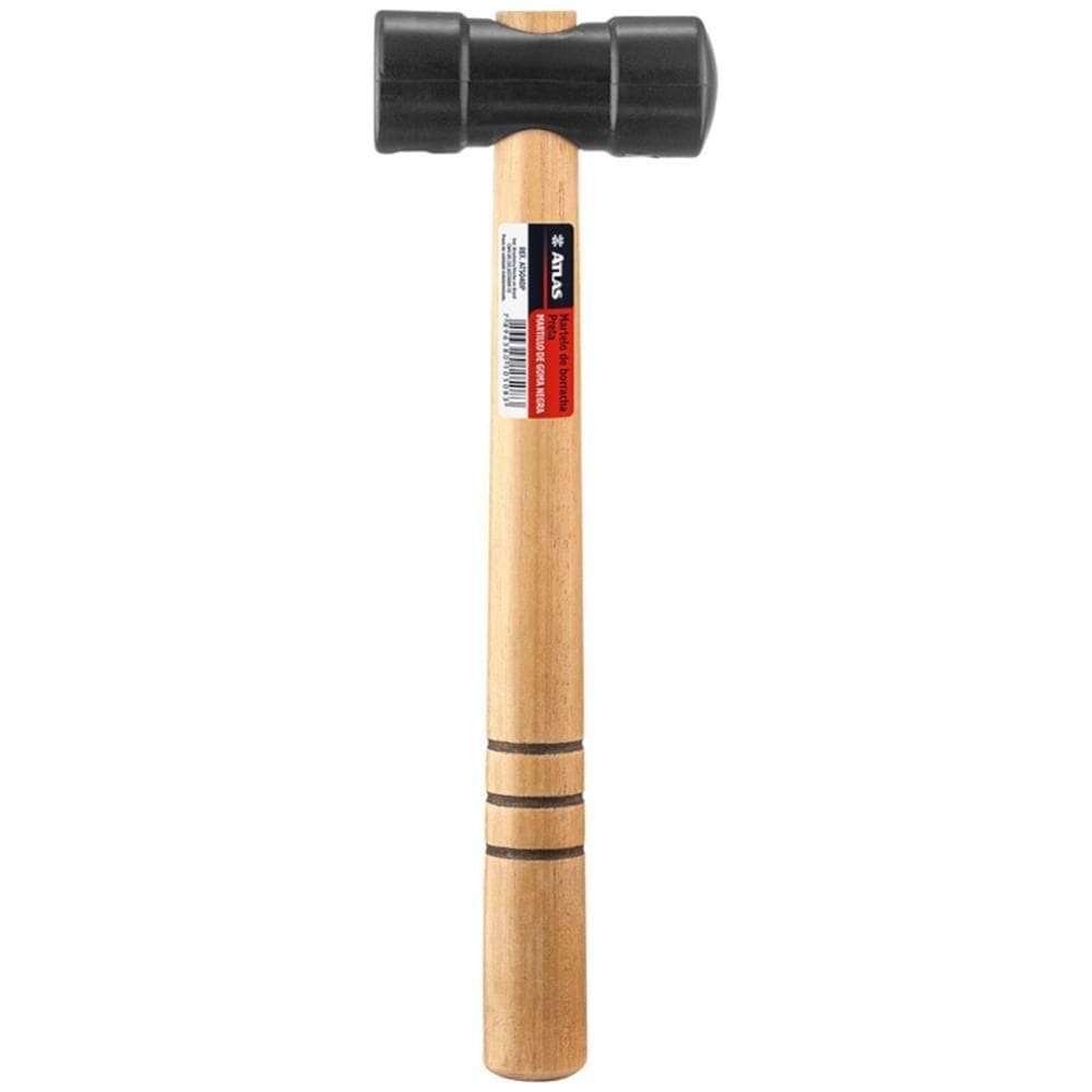 Martelo De Borracha 40mm Preta - At5040p - Pincéis Atlas Martelo De Borracha 40mm Preta A.... - At5040p - Pincéis Atlas