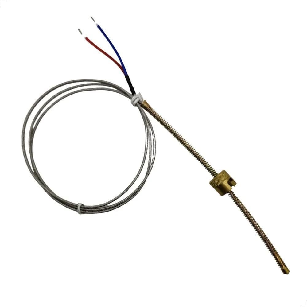 10X Termopar Tipo J Ponta De 6Mm Com Baioneta Cabo 2 Metros