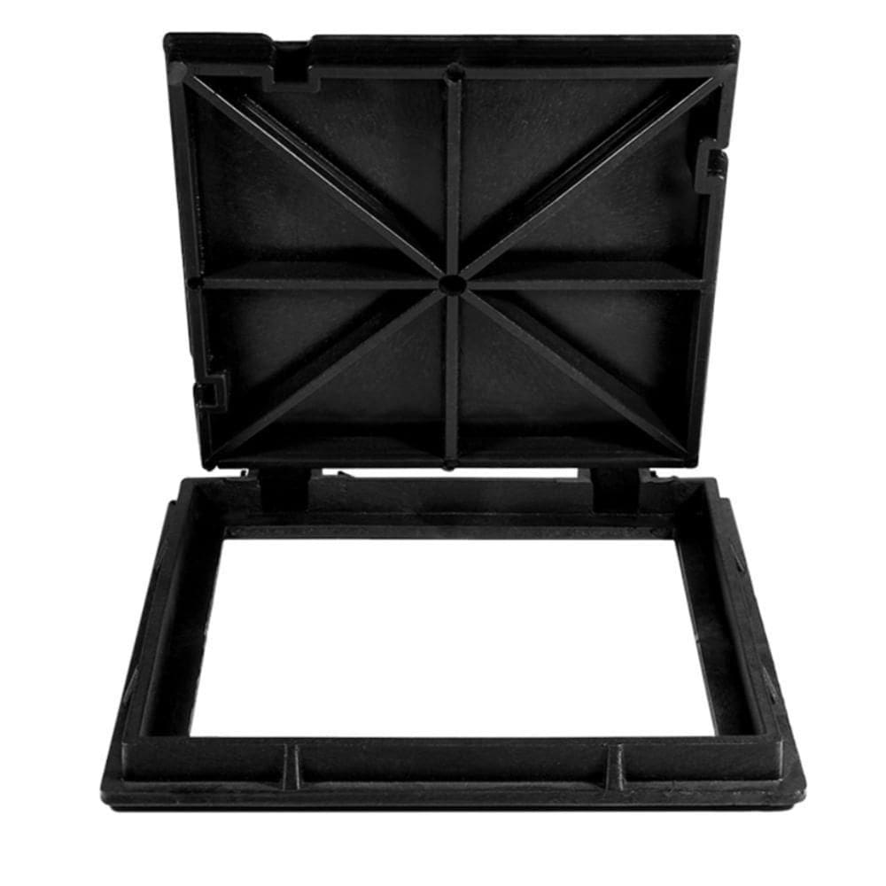 Tampão Articulado Preto Reforçado 30 X 30 Cm - 1642 - Estrela