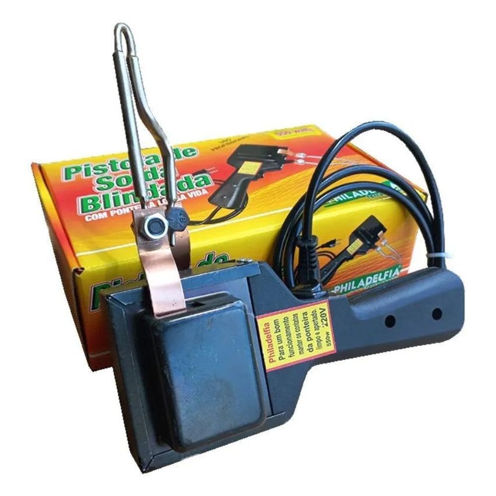 10X Ferro Solda Blindado Profissional 550W Estanho + Ponta