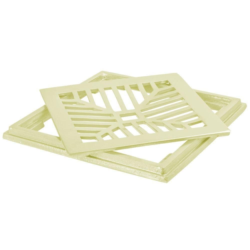 Conjunto Grelha De Aluminio 25x25 Areia - Cj25x25ar - Lgmais Cj Grelha De Aluminio 25x25 Areia Lgmais Cj25x25ar