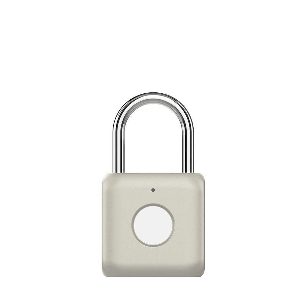 Cadeado Inteligente Com Impressão Digital Prata
