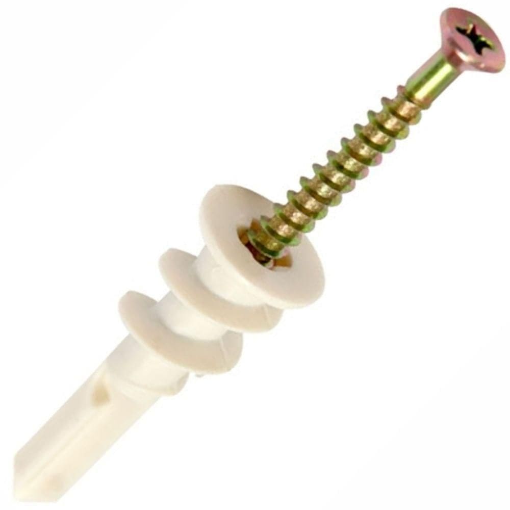 Bucha Auto Atarraxante Com Parafuso 13x38mm Com 20 Unidades - Bap-31 - Fixtil