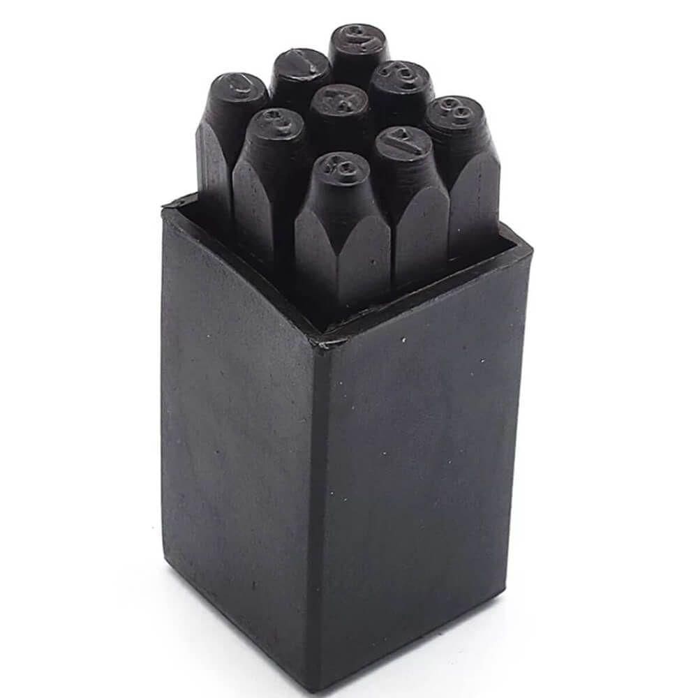 Conjunto De Algorismos De Aço 4mm- 5kb - Eda Algorismo De Aço 4mm- 5kb - Eda