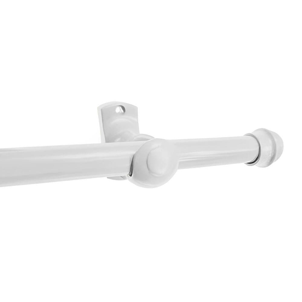 Kit Varão Real Simples 19mm 2 Metros Branco - 1911116 - Couselo