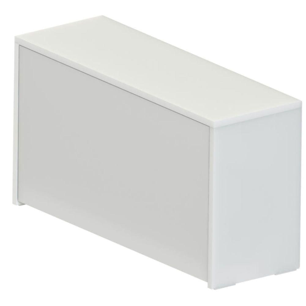 Sapateira Com Porta Vai E Vem Branca Em Mdp Pintura - Spt-vaievem-br - Multivisâo