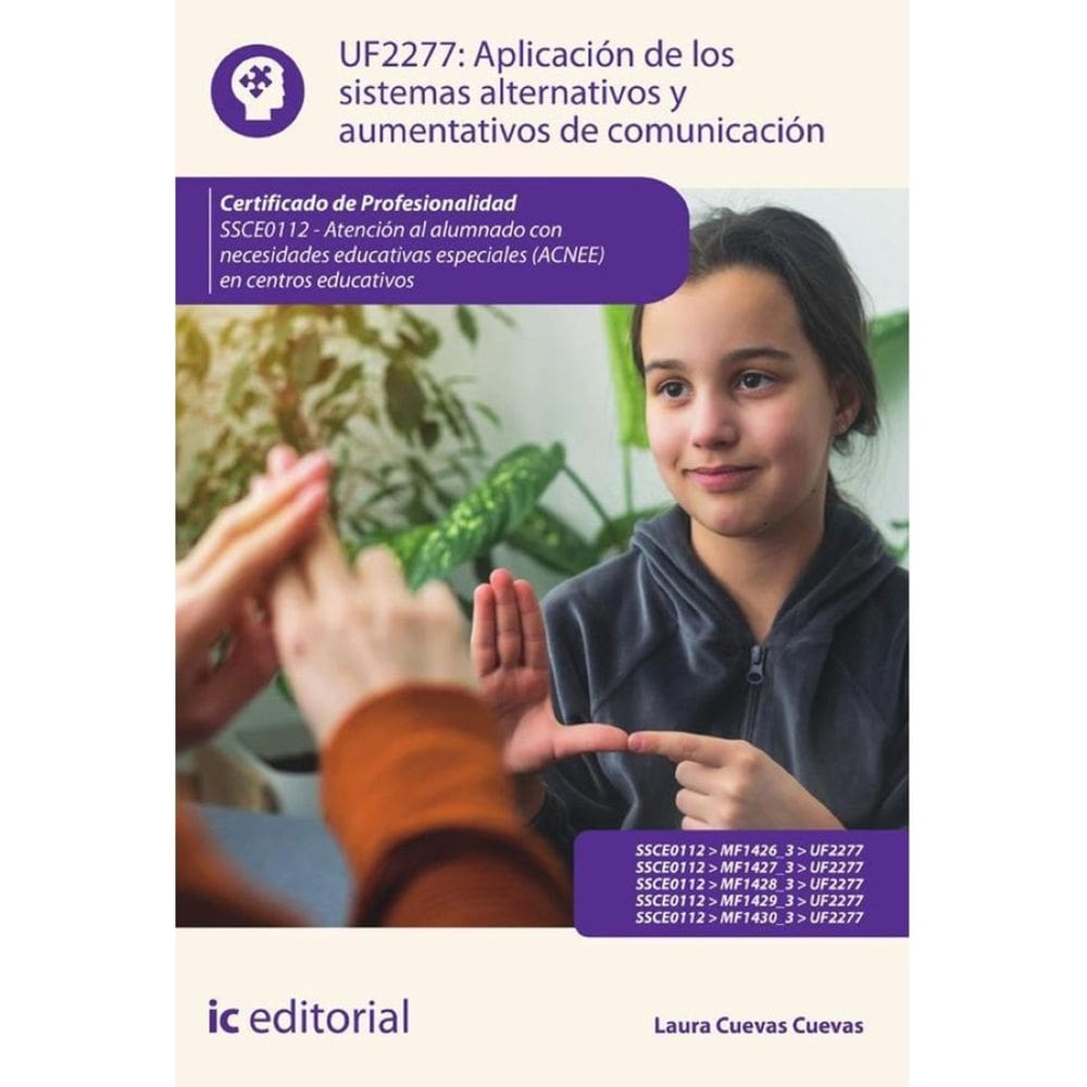 Aplicación de los sistemas alternativos y aumentativos de comunicación. SSCE0112 - Atención al alumn