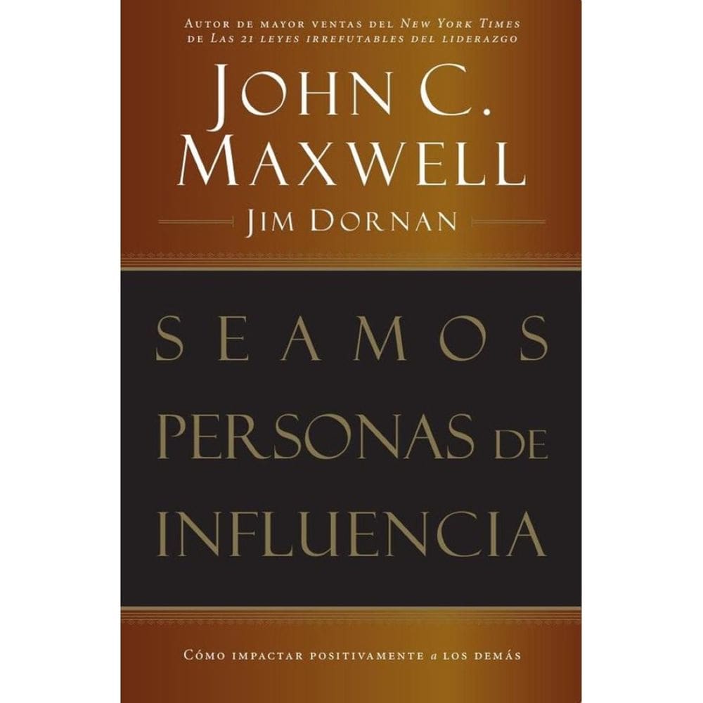 Seamos personas de influencia - Espanhol