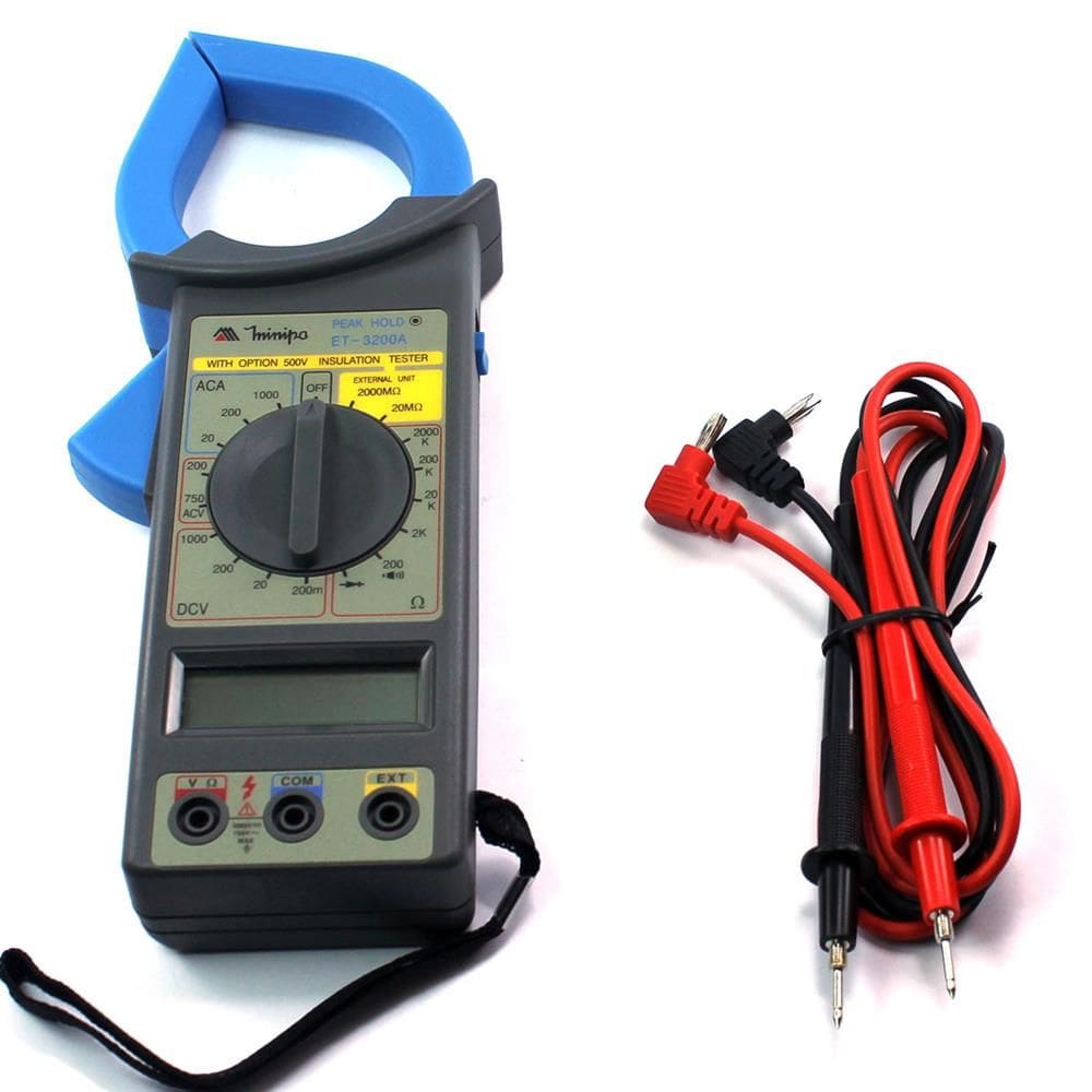 Alicate Amperímetro Digital - ET-3200 - MINIPA