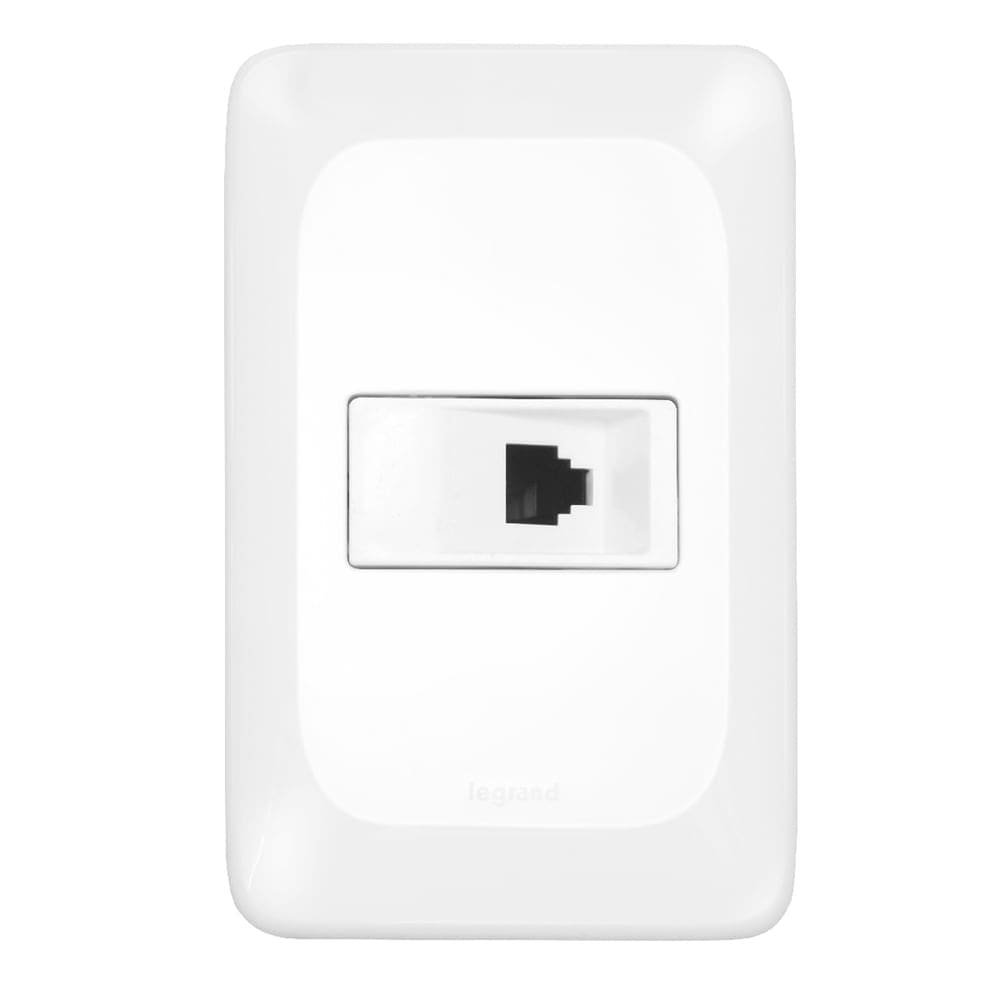 Tomada Telefone RJ11 4x2 - LGX090 - PIAL