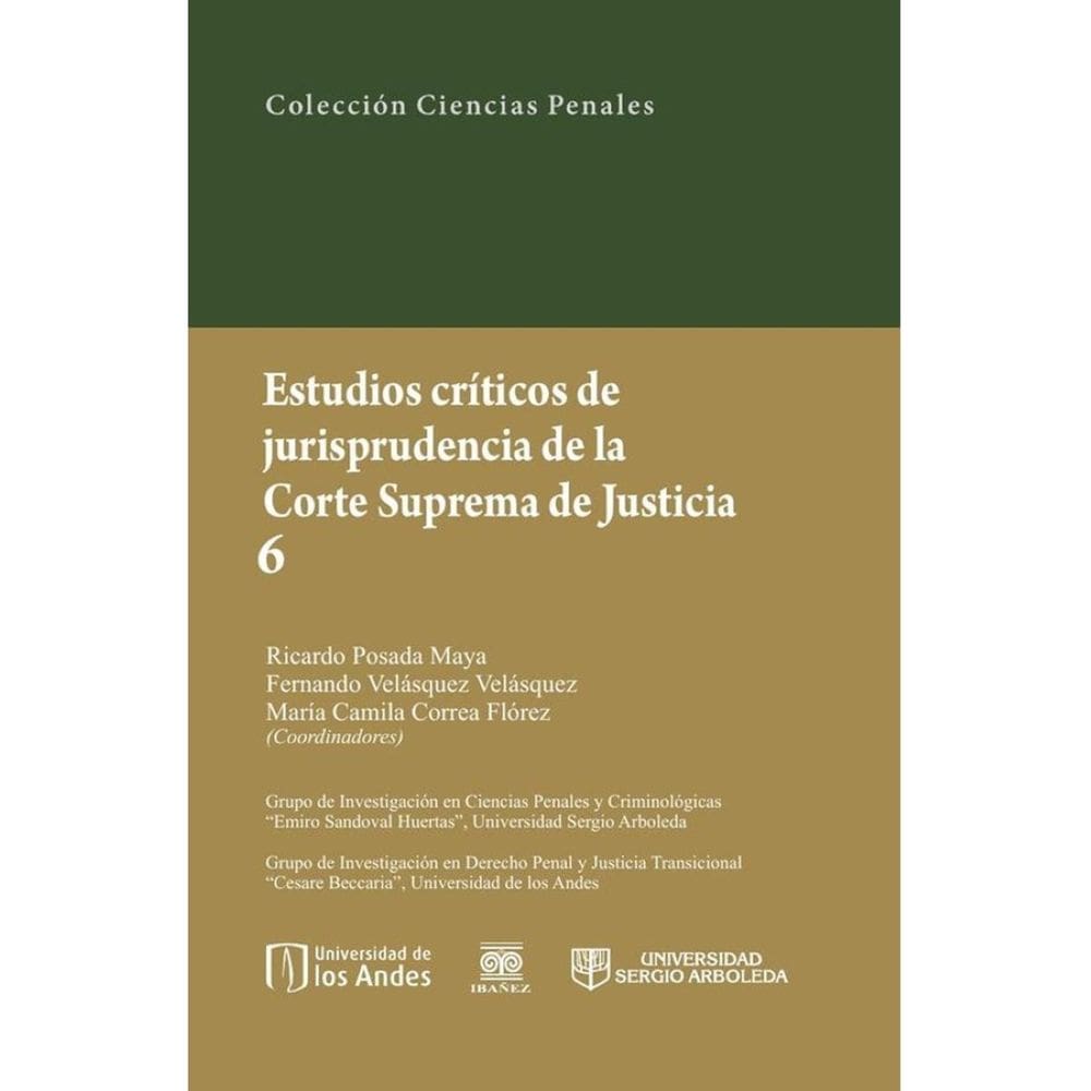 Estudios críticos de la jusrisprudencia de la Corte Suprema de Justicia 6 - Espanhol