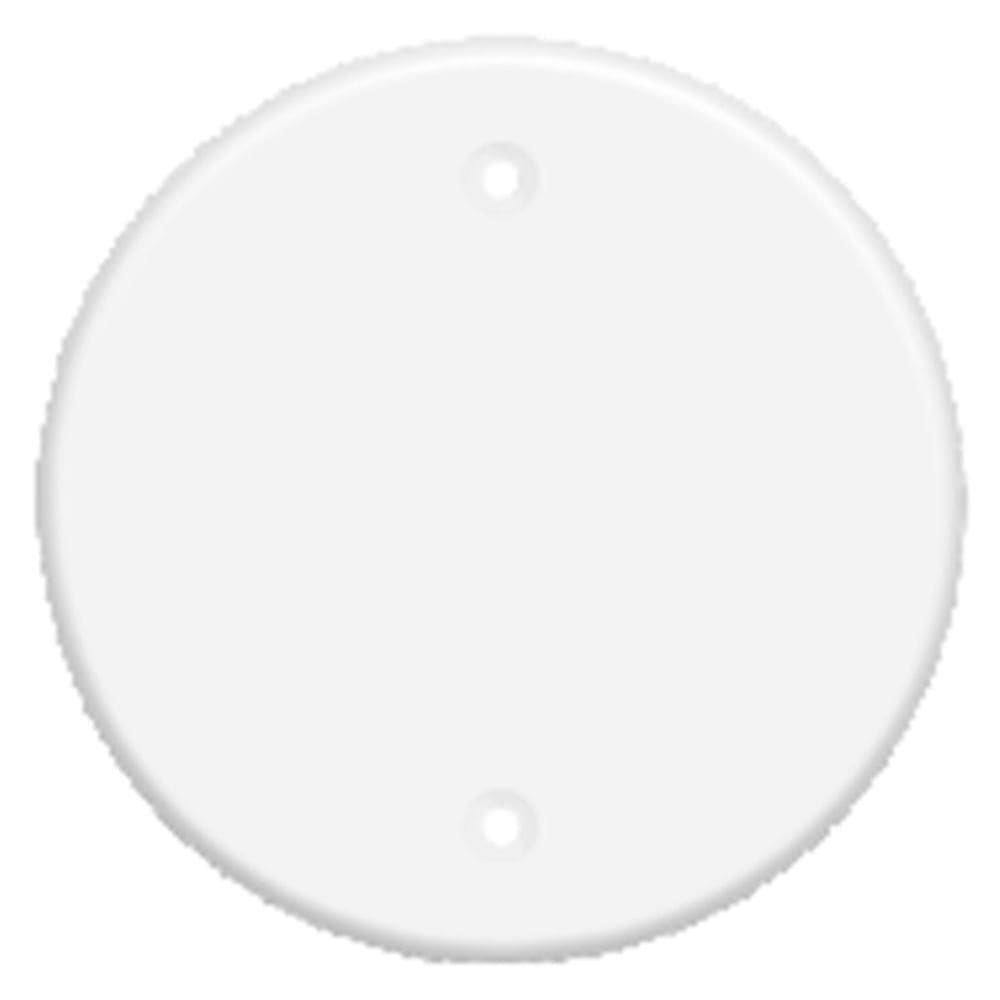 Placa Espelho Redonda Cega Blanc - 0277 - Fame Placa Espelho Redonda Cega Blanc Fame 277