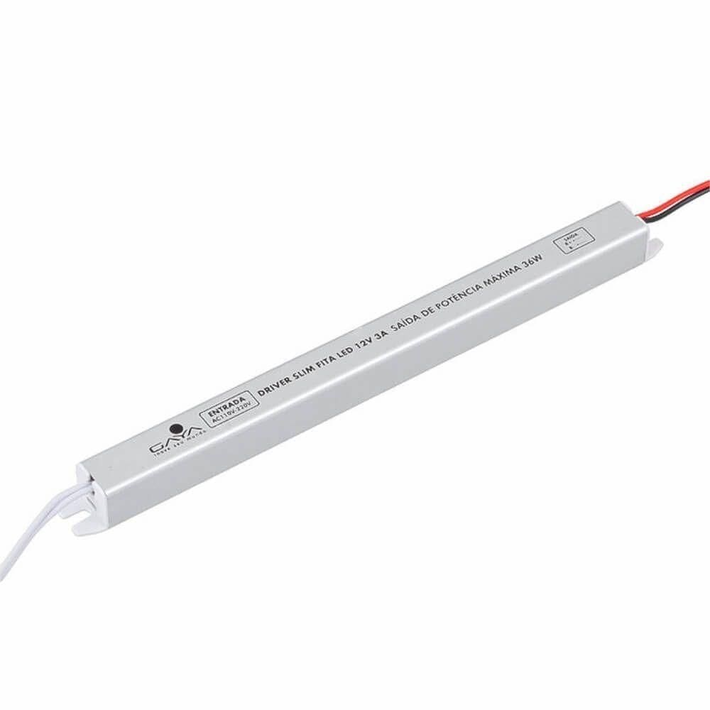 Driver Slim Para Fita Led 5 Ampères - 9366 - Gaya
