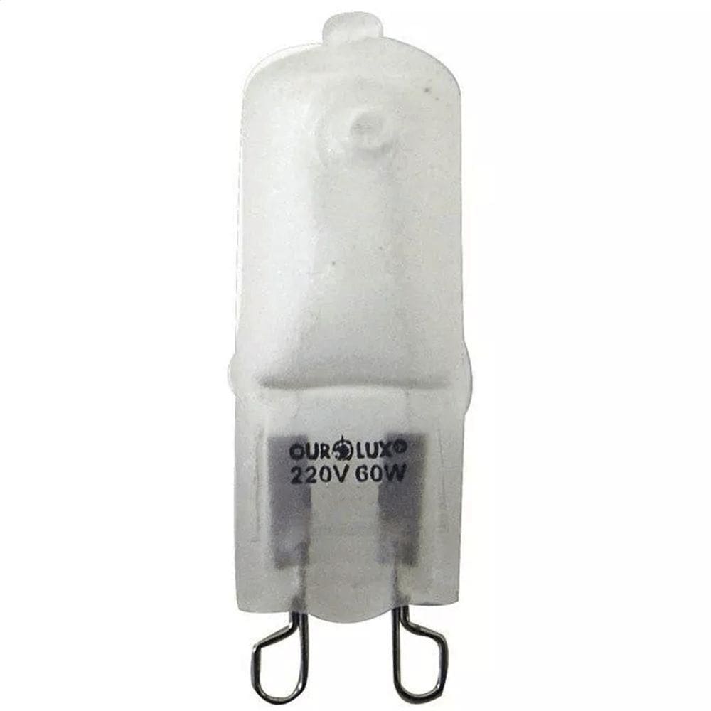Lampada Halogena Ouropin G9 20w 127v Fosca - 01319 - Ourolux Lamp.halogena Ouropin G9 20w 127v Fosca 01319