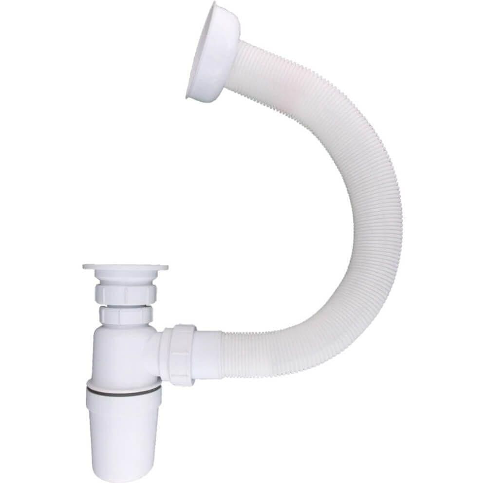 Sifão Sanfonado Copo Multiuso E Válvula - 3003-e - Double