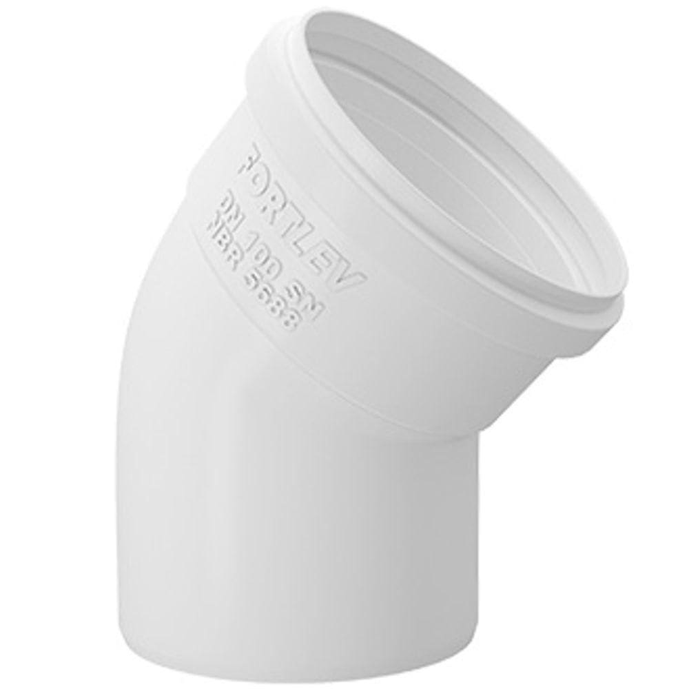 Joelho 45 Esgoto Serie Normal 150mm - 11121501 - Fortlev Joelho 45 Esgoto 150mm Serie Normal