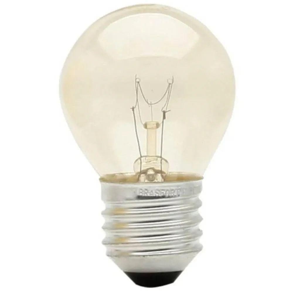 Lâmpada Bolinha 15 Watts 220 Volts E27 Clara - 8489 - Brasfort Lâmpada Bolinha 15 Watts 220 Volts E27 - 8489 - Brasfort